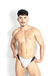 Vallarta White Swim Thong