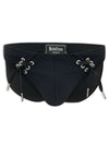 Santorini Black Swim Brief