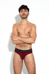 Essentials Burgundy Brief