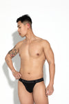 Essentials Black Jockstrap