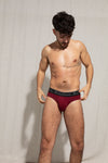 Essentials Burgundy Brief