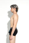 Mesh panelled printed Trunk