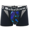 Mesh panelled printed Trunk