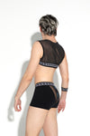 Studio Mesh Crop Top